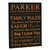 Colored Plaque - Blank Black