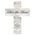 Printed White Wood Cross