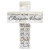 Printed White Wood Cross