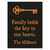 Black Plaque - 6"H