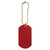 Aluminum Dog Chain - Red