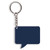 Word Bubble Keychain - Blue