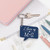 Word Bubble Keychain - Blue