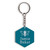 Hexagon Keychain - Blue