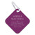 Purple Luggage Tag