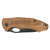 Wood Pocket Knife with Clip - Landon Wood Pocket Knife with Clip - Landon