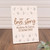 Story Board Photo Frame - Pink Floral