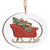Sleigh Ornament Sleigh Ornament