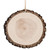 Faux Sliced Log Ornament Faux Sliced Log Ornament