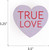 Candy Heart - True Love - Purple