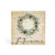 Wood Block - Joy To The World Wreath