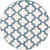 Car Coasters - Pink Blue Clover Quatrefoil