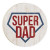 Ceramic Car Coaster - Super Dad