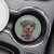 Ceramic Car Coaster -Rottweiler