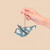 Ornament Bird Blue/White