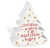 Shape Sign - Christmas Wishes