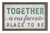 Together Is Our Favorite Place - Framed Art