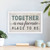 Together Is Our Favorite Place - Framed Art