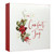 Christmas Poinsettia Word Block - Comfort and Joy