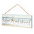 Happiness Comes In Waves Hanging Sign - Relax and Unwind