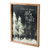 Evergreen Christmas Gold Framed Art - Silent Night