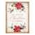 Christmas Poinsettia Framed Art - The Joy of Christmas