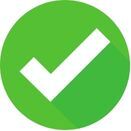 green checkmark