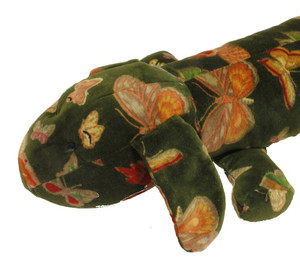 Dachshund velvet draught excluder