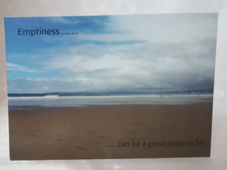 Emptiness Is .. Greeting Cards