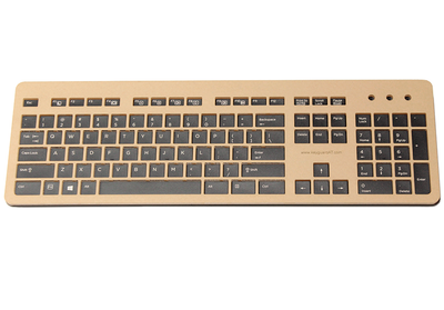 Keyguard on the HP Slim USB Keyboard