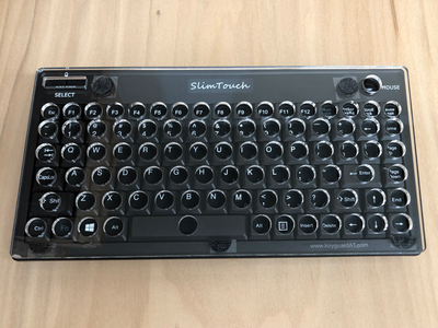 Keyguard for the Adesso SlimTouch Mini Trackball Keyboard