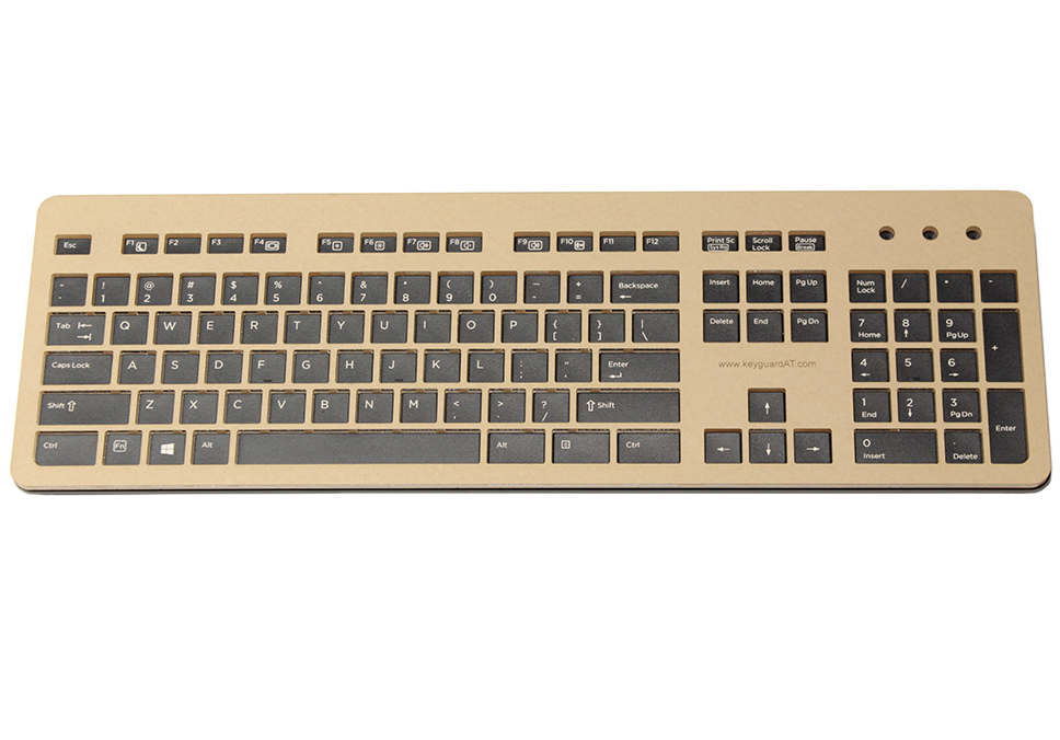 Konvertere Alvorlig meditativ HP USB Slim Keyboard Keyguard - Keyguard Assistive Technology