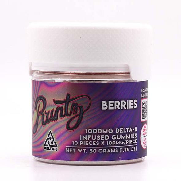 Runtz 1000MG Delta 8 Infused Gummies - Berries 