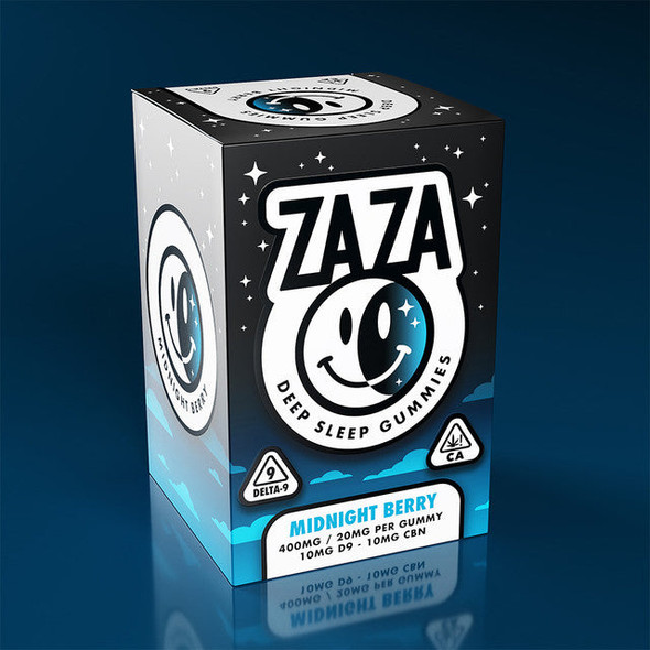 ZAZA Delta-9 Gummies 400MG - Midnight Berry