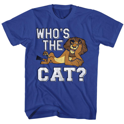 Madagascar The Cat Royal Adult T-Shirt