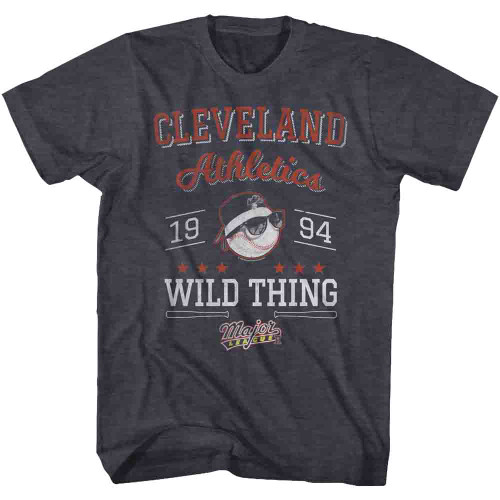 Major League Cleveland '94 Navy Heather Adult T-Shirt