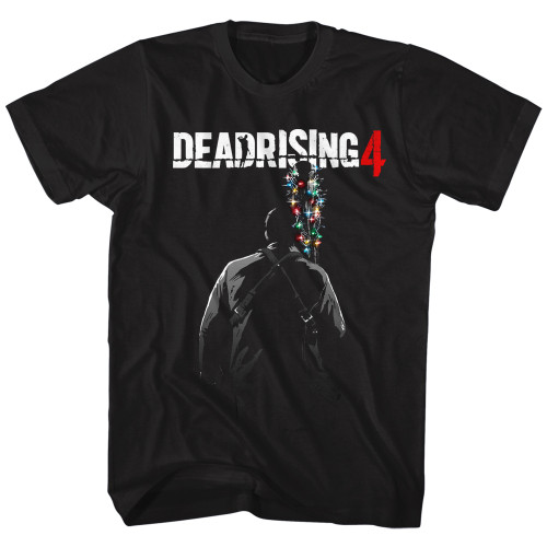 Dead Rising Batmas Lights Black Adult T-Shirt