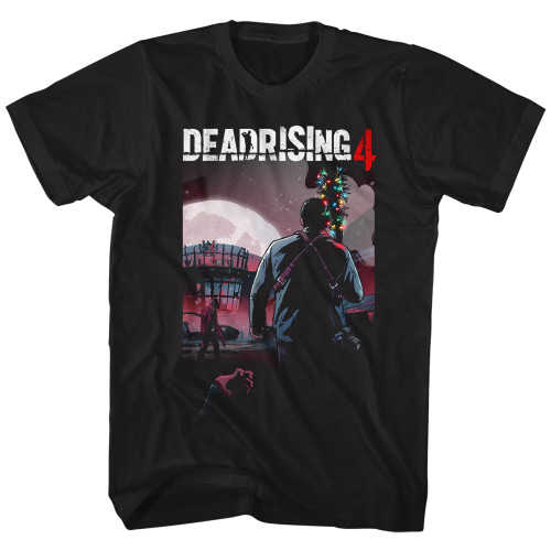 Dead Rising Batmas Dead Rising 4 Black Adult T-Shirt