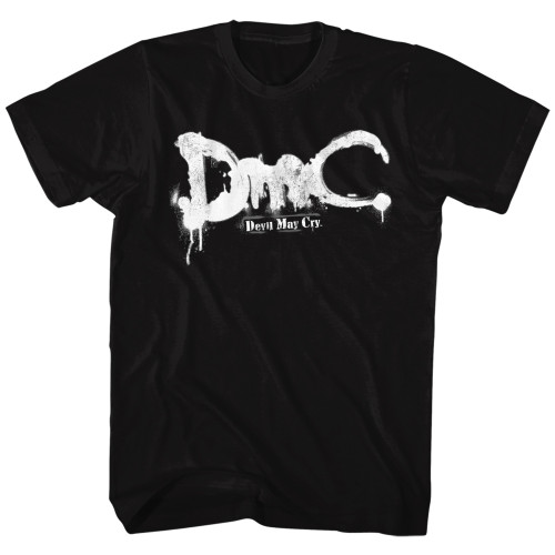 Devil May Cry New Logo Black Adult T-Shirt