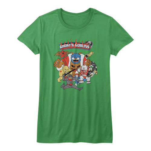 Ghosts 'n Goblins Kelly Junior Women's T-Shirt