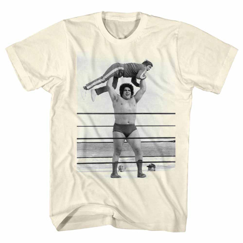 Andre The Giant Lightweight Natural Adult T-Shirt