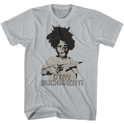 Buckwheat Otay Silver Adult T-Shirt