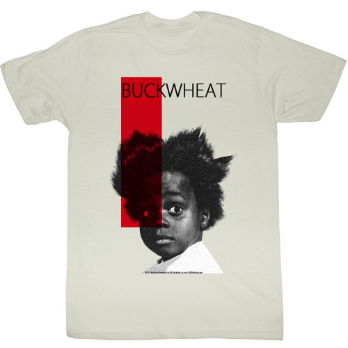 Buckwheat Red Stripe Natural Adult T-Shirt