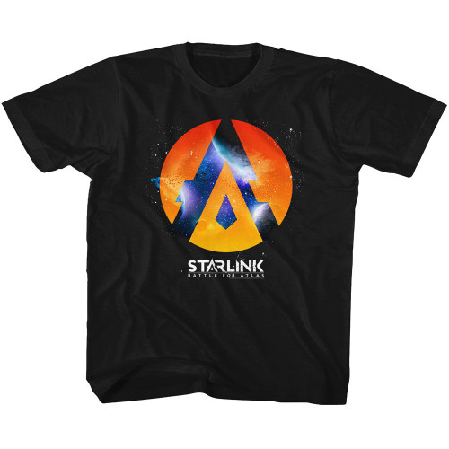 Starlink Full Of Stars Black Toddler T-Shirt