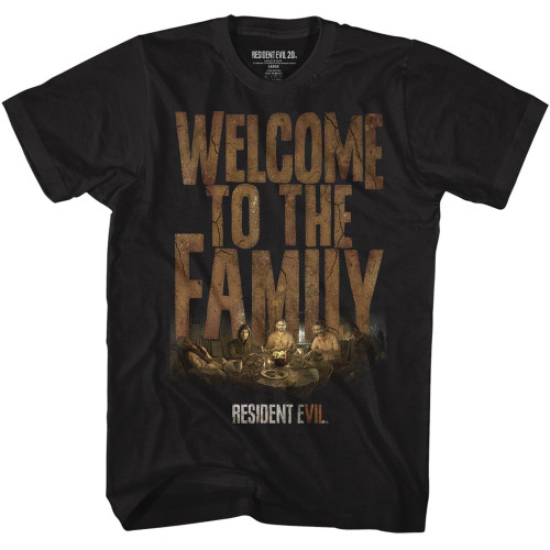 Resident Evil Welcome Black T-Shirt