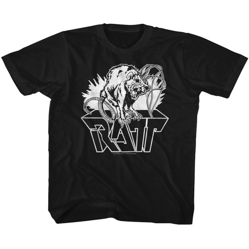 Ratt Rattastrophe Black Toddler T-Shirt