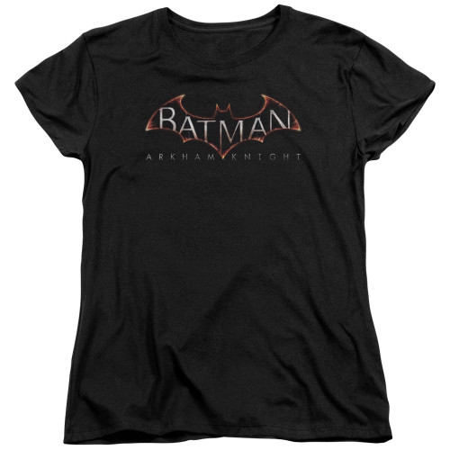 Batman Arkham Knight Logo Black Women's T-Shirt