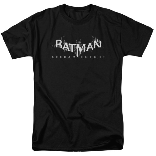Batman Arkham Knight AK Splinter Logo Black Adult 18/1 T-Shirt