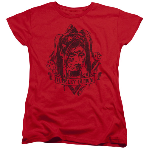 Batman Arkham Knight Diamond Red Women's T-Shirt