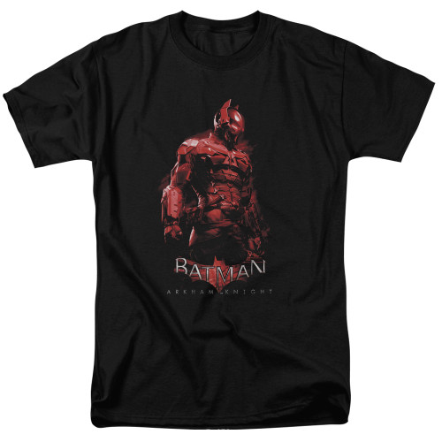 Batman Arkham Knight Knight Black Adult 18/1 T-Shirt